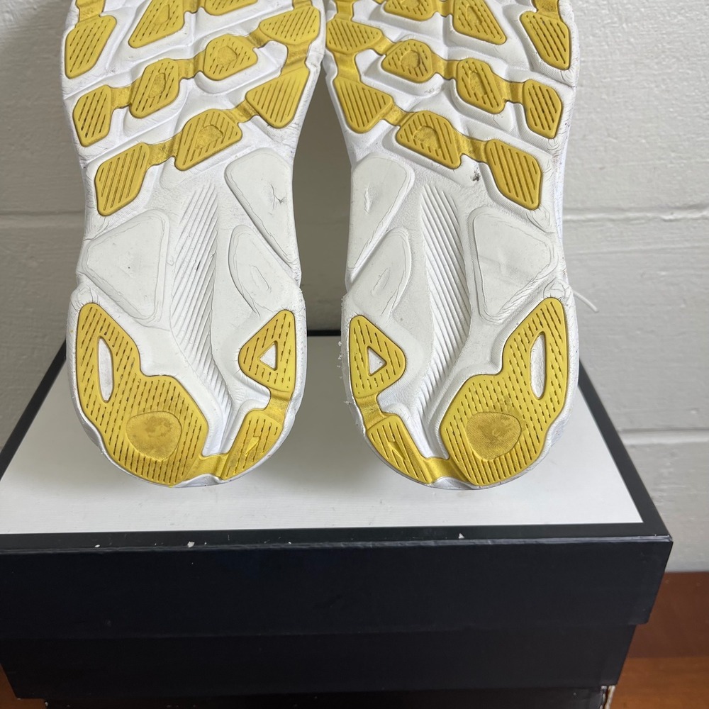 Hoka‎ One One Clifton 9 1127896-WTL White Lemonade Running Shoes Women's 10 B - Picture 11 of 11
